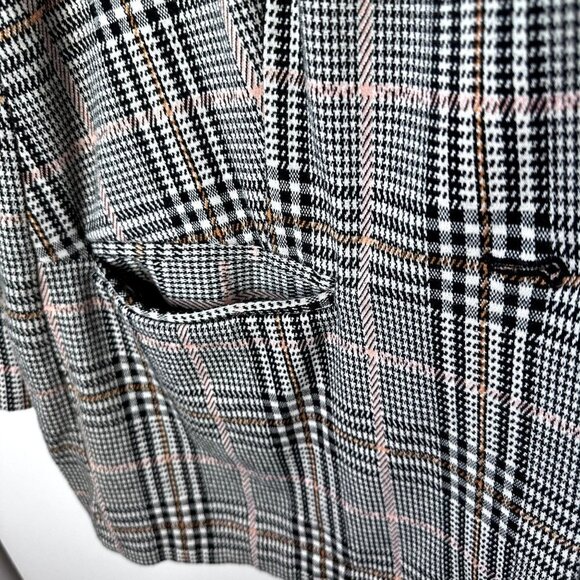 Old Navy Womens Boyfriend Fit Houndstooth Unstructured Blazer Size 3X - Picture 5 of 11